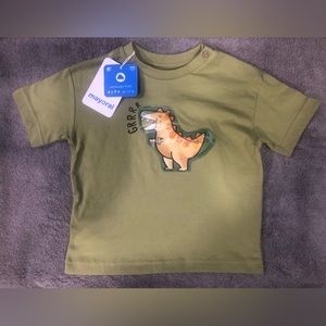 NWT. Short sleeve shirt for baby boy. made by mayoral. Size: 12month.